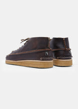 Carica l&#39;immagine nel visualizzatore di Gallery, Men&#39;s Fairfield Dark Brown On Crepe
